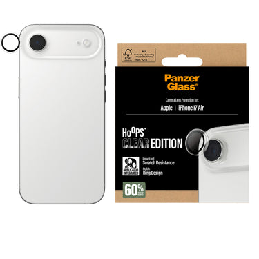 PanzerGlass Hoops Lens Protector for iPhone Air - Clear